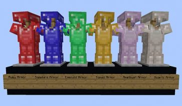 Gems and Crystals Mod for Minecraft 1.19, 1.18.2, 1.17.1 and 1.16.5