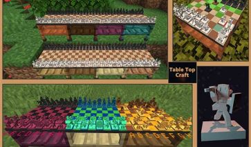 Table Top Craft Mod for Minecraft 1.19.2, 1.18.2 and 1.16.5
