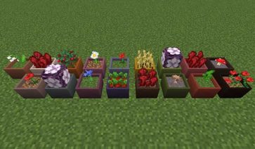 Botany Pots Mod for Minecraft 1.19.2, 1.18.2 and 1.16.5