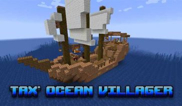 Tax’ Ocean Villager Mod for Minecraft 1.19.2, 1.18.2 and 1.16.5