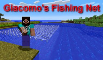 Fishing Net Mod for Minecraft 1.19.2, 1.16.5 and 1.12.2