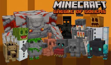 Gaggle of Golems Mod for Minecraft 1.19.2 and 1.18.2