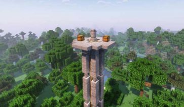 Waystone Towers Mod for Minecraft 1.19.2 and 1.18.2