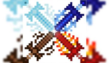 Four Elemental Swords Mod for Minecraft 1.19.2, 1.18.2 and 1.16.5